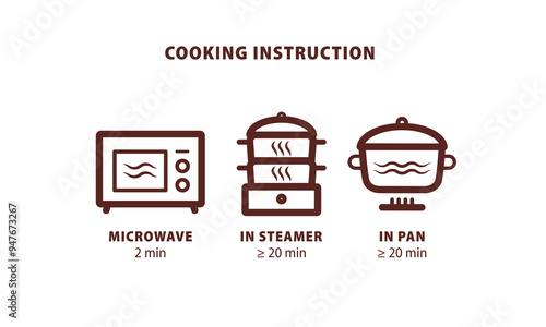 Cooking instruction icons part two