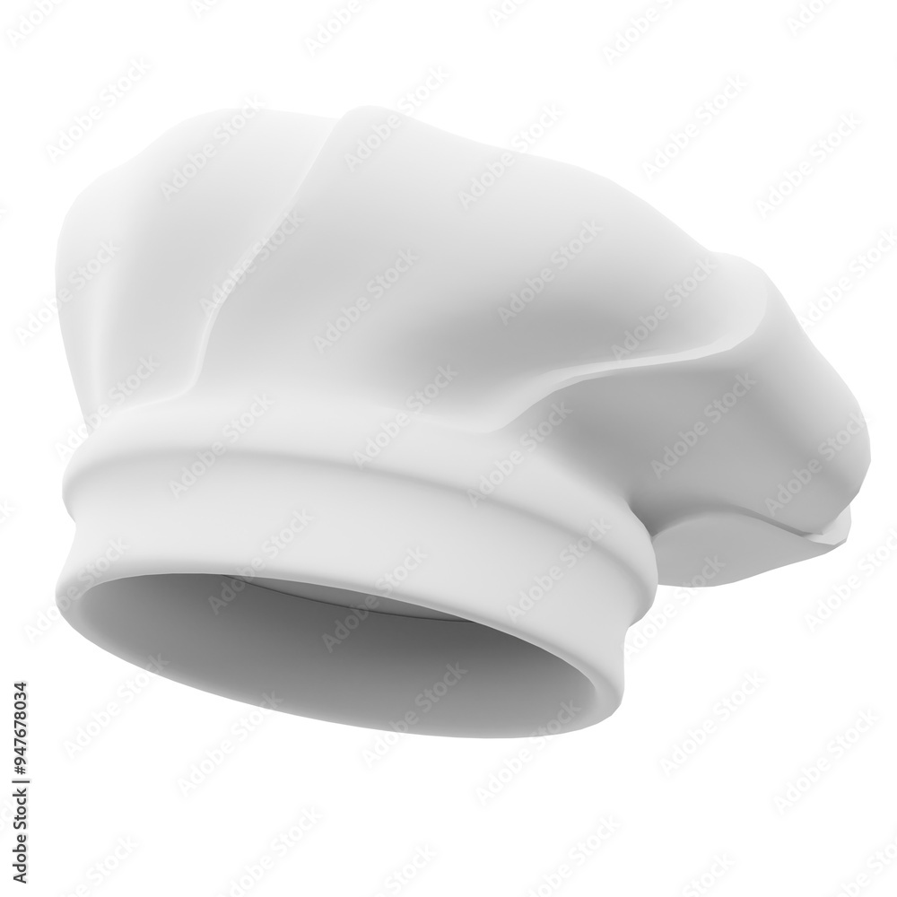 3D Chef Hat Illustration 3D Chef Hat Illustration