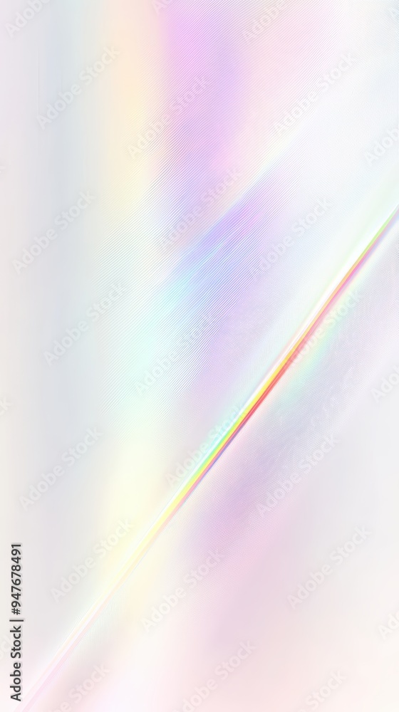 Naklejka premium Soft, iridescent light