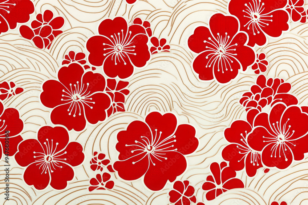 Fototapeta premium color pattern modern on background