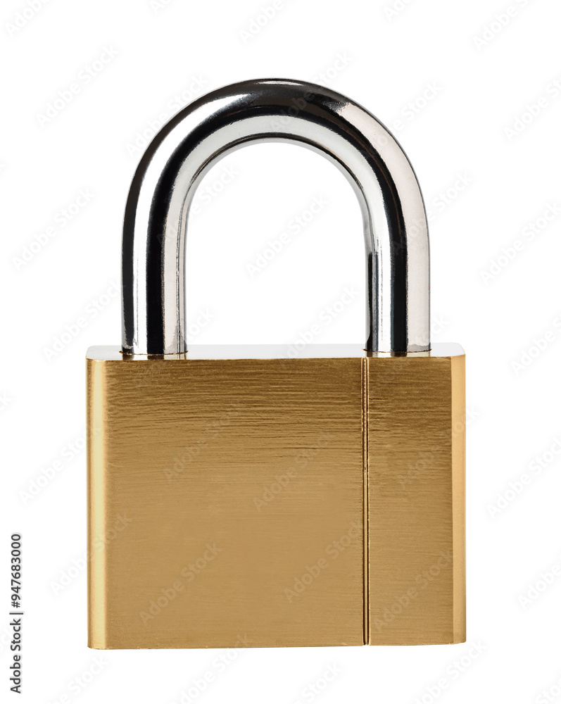 Metal padlock isolated. png file Metal padlock isolated. png file