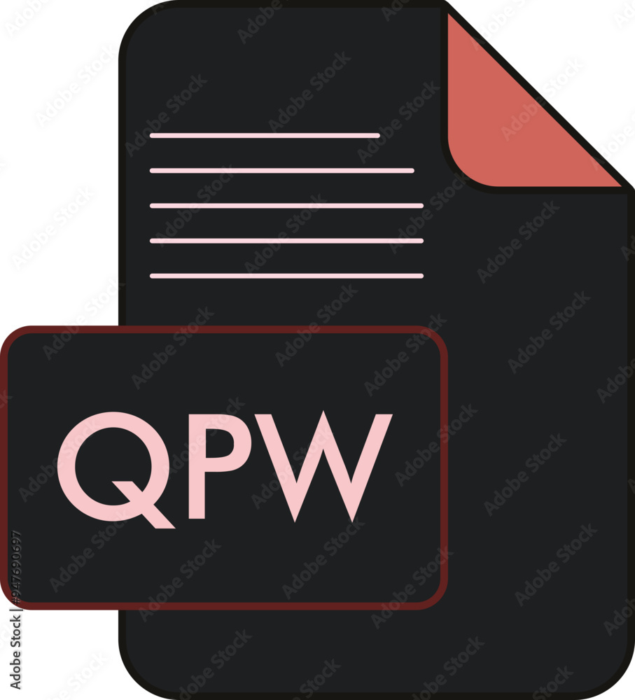 QPW Fille extension icon fIill and outline