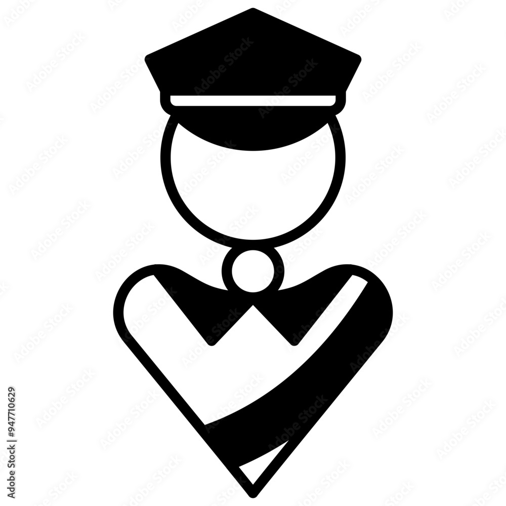 Postman Avatar Solid Black Postman Avatar Solid Black