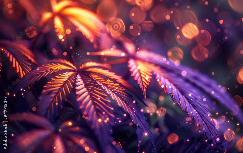 Purple and Orange Foliage Purple and Orange Foliage