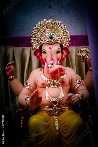 Konstfotografi Lalbaug cha Raja