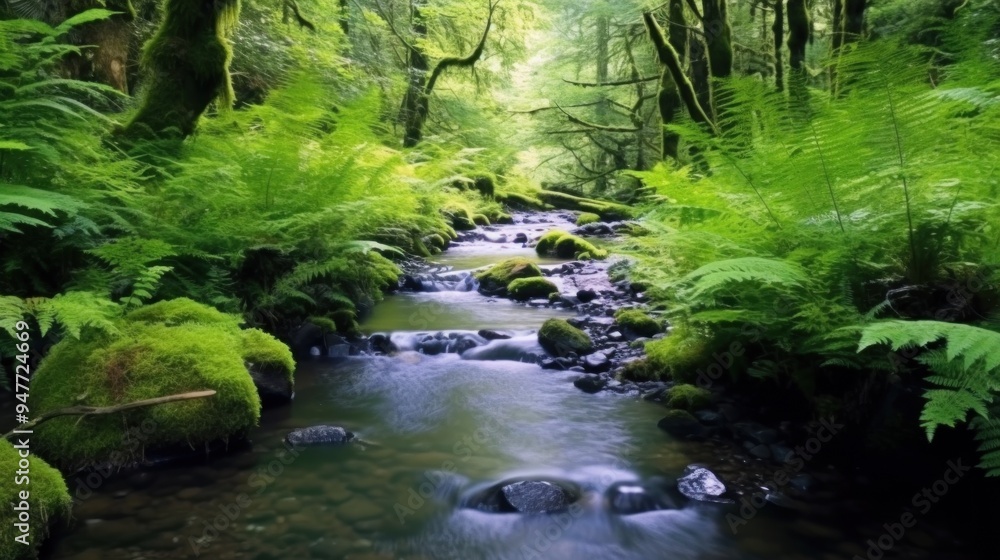 Tranquil Forest Stream Tranquil Forest Stream