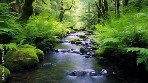 Tranquil Forest Stream