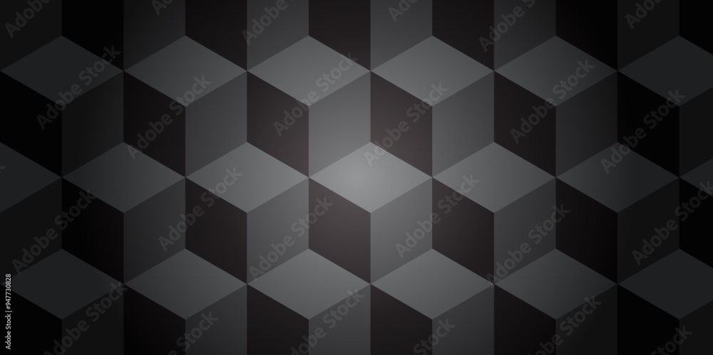 Minimal Abstract black and gray from cubes vector art design. Geometric tiles and mosaic creative stylish seamless pattern block cube background. minimal hexagon Cubes mosaic shape vector design. Minimal Abstract black and gray from cubes vector art design. Geometric tiles and mosaic creative stylish seamless pattern block cube background. minimal hexagon Cubes mosaic shape vector design.