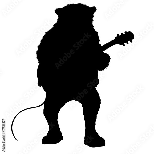 Slow Lorises Guitarist Silhouette 1