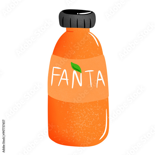 Fotografie Fanta orange