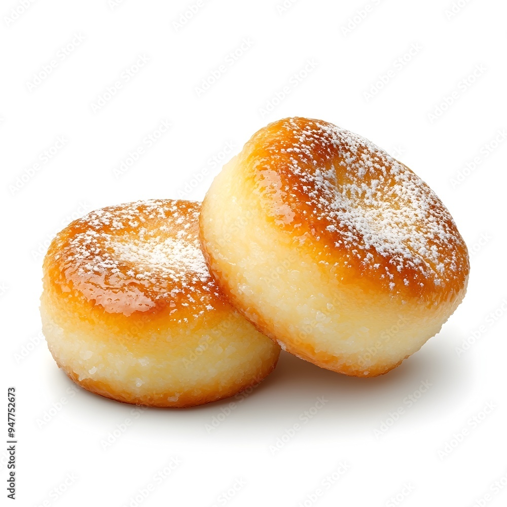 Mouthwatering Japanese Manju Dessert Buns on Pristine White Background Mouthwatering Japanese Manju Dessert Buns on Pristine White Background