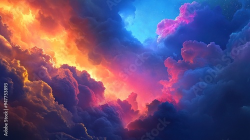 Colorful Cloudscape