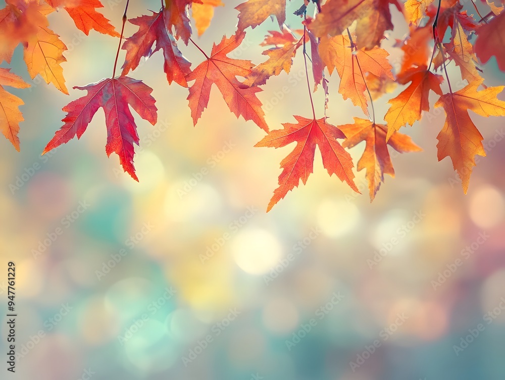 autumn leaves, Fallen leaves, illustration, background, Generative AI autumn leaves, Fallen leaves, illustration, background, Generative AI
