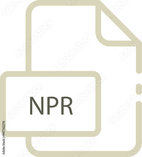 NPR ip file icon