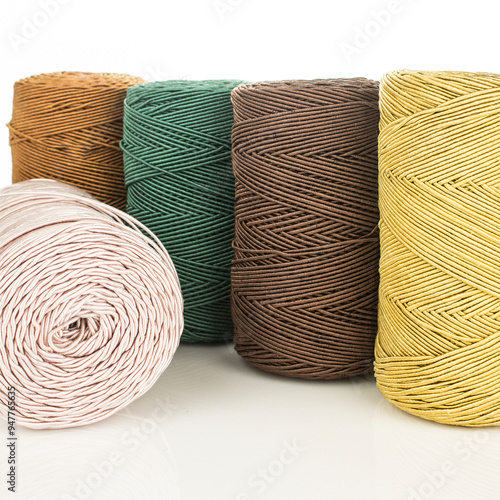 Yarn for knitting and crocheting