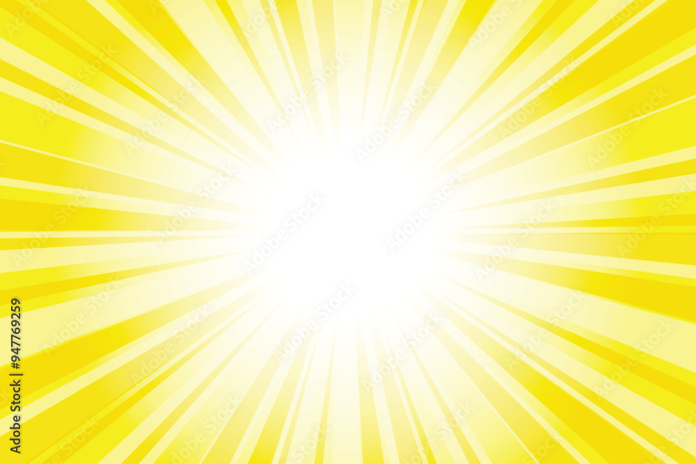 Abstract yellow sun rays background. Buff yellow sunburst background with glowing light rays. Bright rays background for summer themes, energy concepts and vibrant designs. Abstract yellow sun rays background. Buff yellow sunburst background with glowing light rays. Bright rays background for summer themes, energy concepts and vibrant designs.