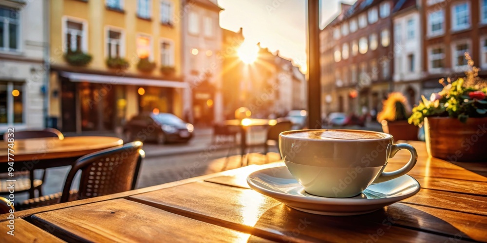 Coffee cup in a cozy cafe lit by morning light in Copenhagen, coffee, cup, cafe, morning, light, Copenhagen, cozy Coffee cup in a cozy cafe lit by morning light in Copenhagen, coffee, cup, cafe, morning, light, Copenhagen, cozy