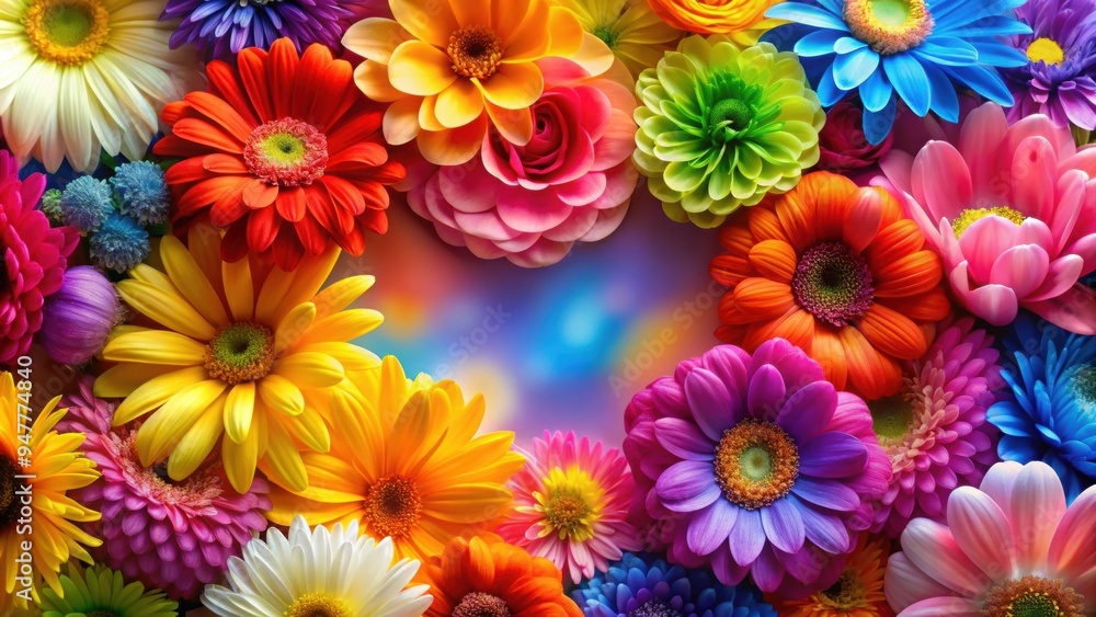 Close-up of colorful spring flower petals , spring, flowers, petals, blooming, vibrant, close-up, nature, seasonal, flora Close-up of colorful spring flower petals , spring, flowers, petals, blooming, vibrant, close-up, nature, seasonal, flora
