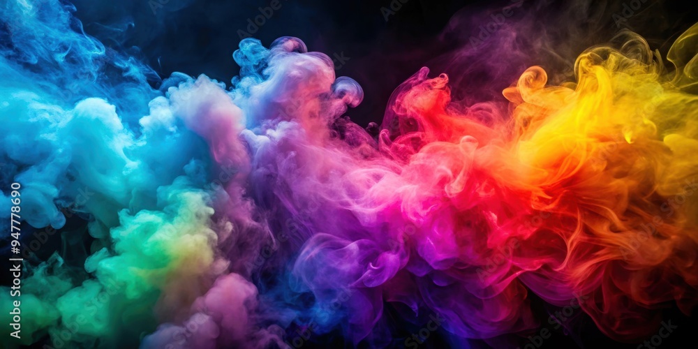 Vibrant photo showcasing a mix of smoked colors , smoke, colorful, vibrant, abstract, art, background, texture, blend, swirl Vibrant photo showcasing a mix of smoked colors , smoke, colorful, vibrant, abstract, art, background, texture, blend, swirl