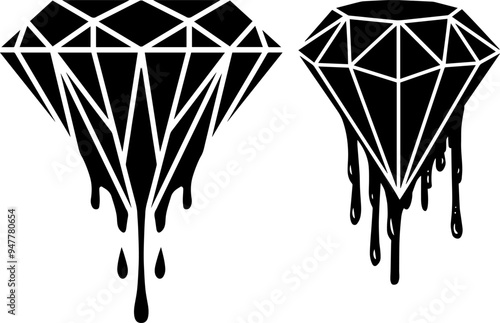 Jewelry digital designs for printing or cutting