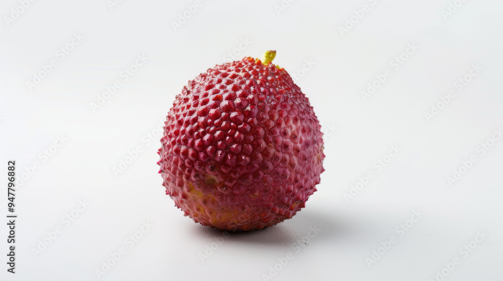 A whole lichi isolated on white A whole lichi isolated on white