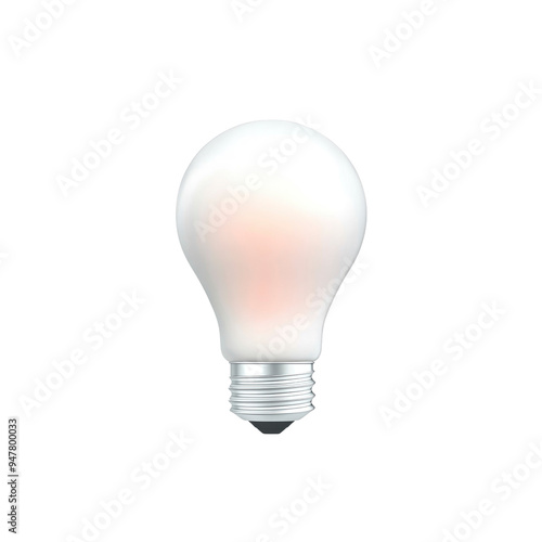 Light bulb with warm light