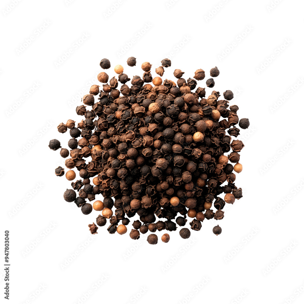 Black Peppercorns Close Up Black Peppercorns Close Up
