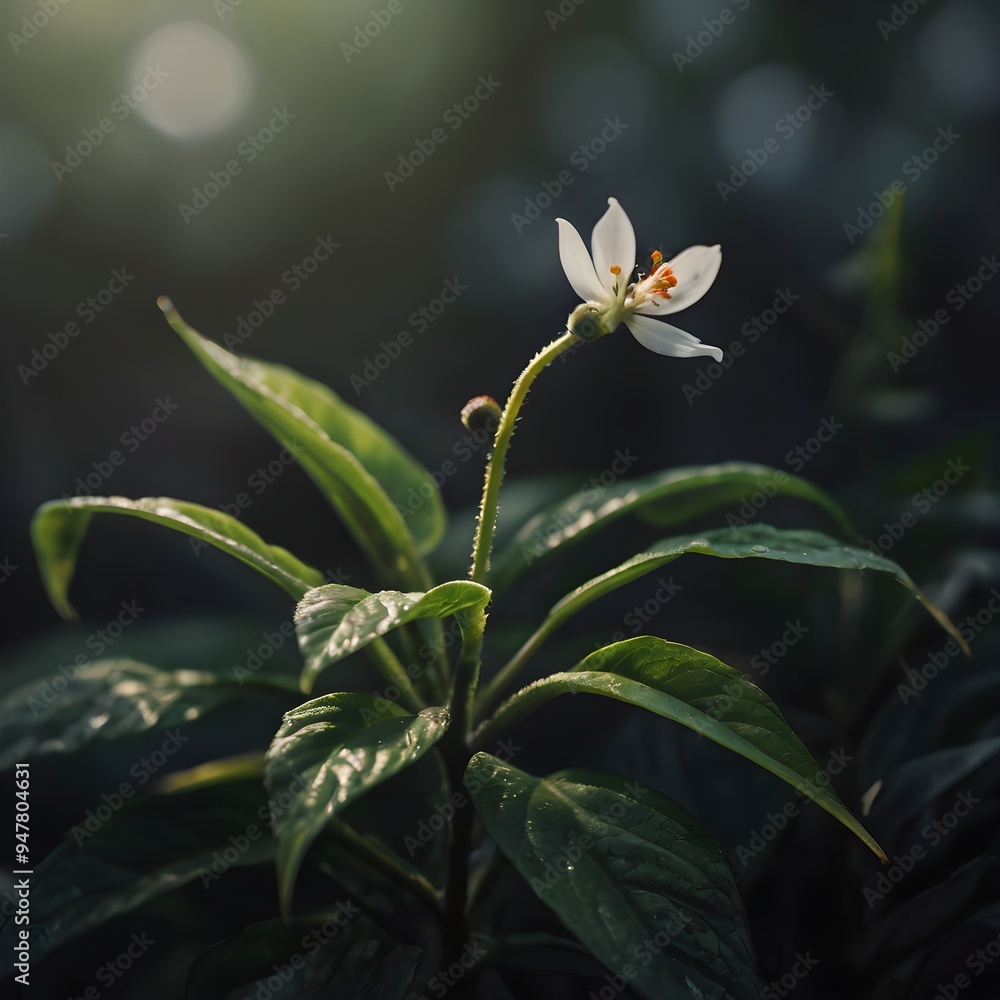 lily of the valley in spring growing in a garden lily of the valley in spring growing in a garden