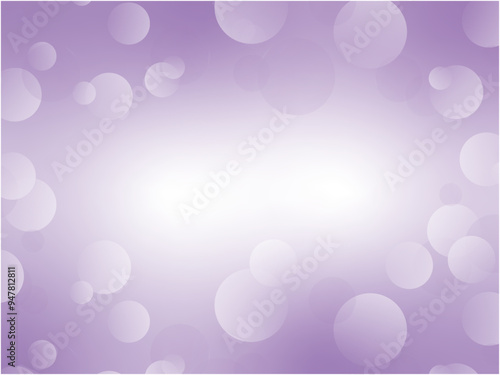 ファンタジーなイメージの水玉模様背景素材_ライトパープル