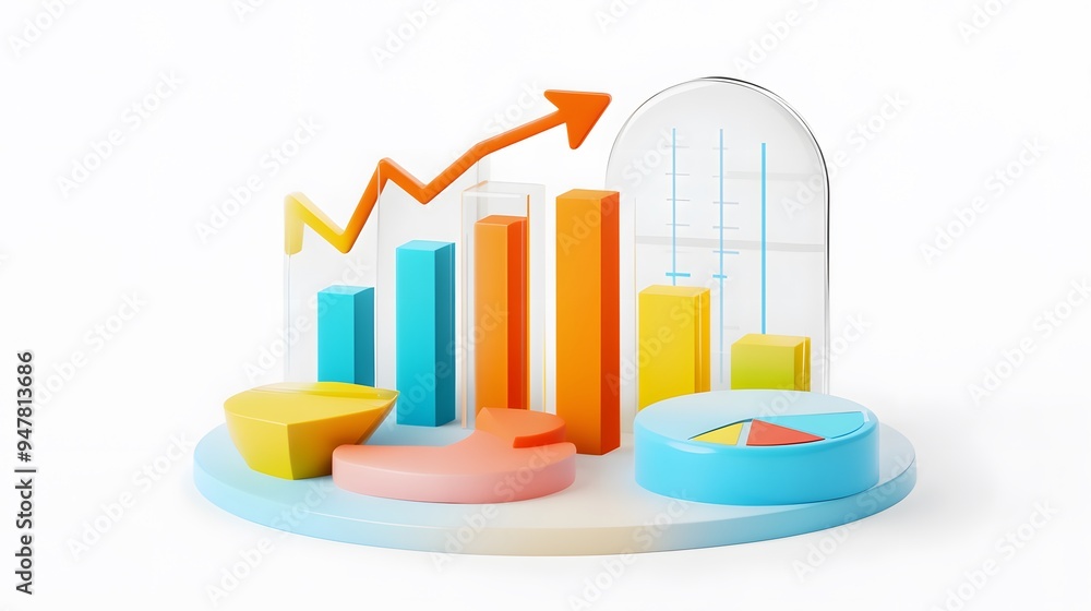 lying composition 3d icon, UI icon, a chart icon, bar chart has a rising arrow on it, bar chart, pie chart, a rising arrow, frosted glass, transparent, white background, transparent technology sense
lying composition 3d icon, UI icon, a chart icon, bar chart has a rising arrow on it, bar chart, pie chart, a rising arrow, frosted glass, transparent, white background, transparent technology sense