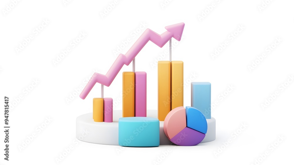 lying composition 3d icon, UI icon, a chart icon, bar chart has a rising arrow on it, bar chart, pie chart, a rising arrow, frosted glass, transparent, white background, transparent technology sense
lying composition 3d icon, UI icon, a chart icon, bar chart has a rising arrow on it, bar chart, pie chart, a rising arrow, frosted glass, transparent, white background, transparent technology sense