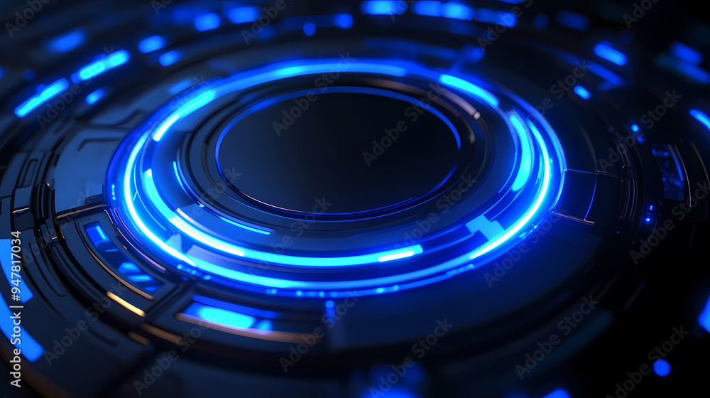Sci-fi future technology background Sci-fi future technology background