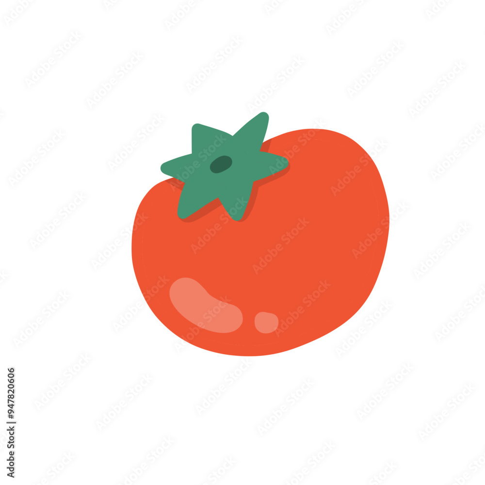 tomato on a white background tomato on a white background