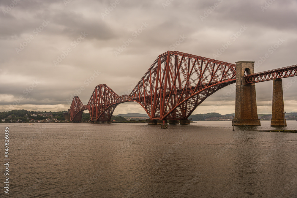 Obraz premium Forth bridge. Scotland, United Kingdom. Highlands of Scotland.