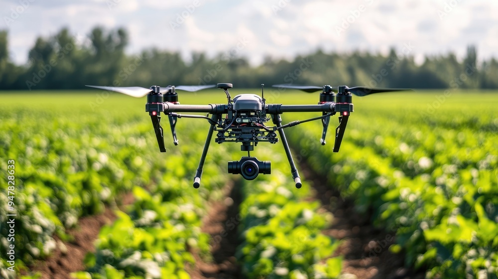 Drone Technology Used for Plant Survey in Agricultural Fields Drone Technology Used for Plant Survey in Agricultural Fields