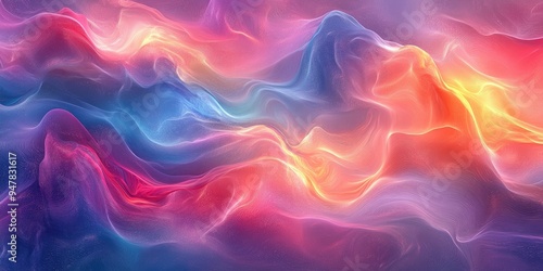 Abstract Colorful Swirls