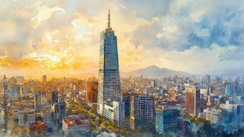 Torre Latinoamericana, Mexico City