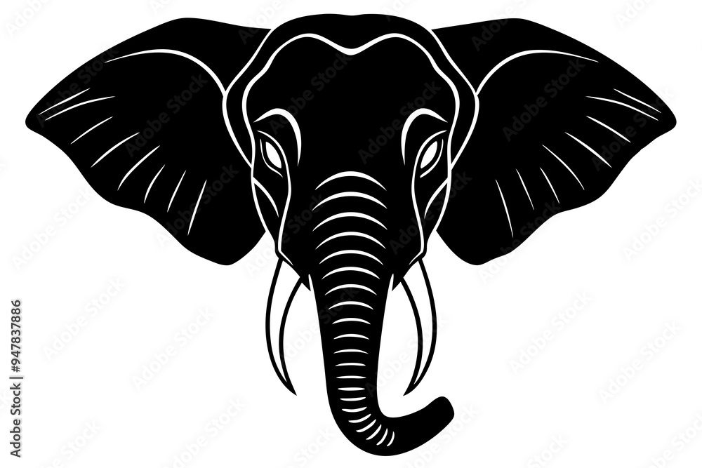 elephant isolated on white elephant isolated on white