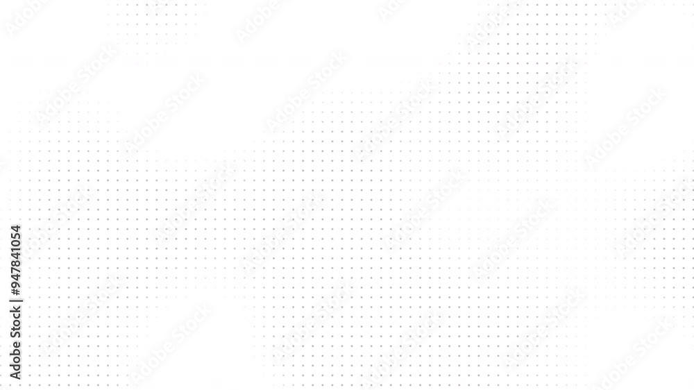 Abstract technology corporate background grey digital dots and grid looping texture
