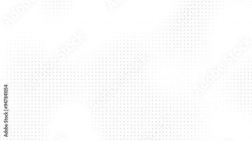 Abstract technology corporate background grey digital dots and grid looping texture