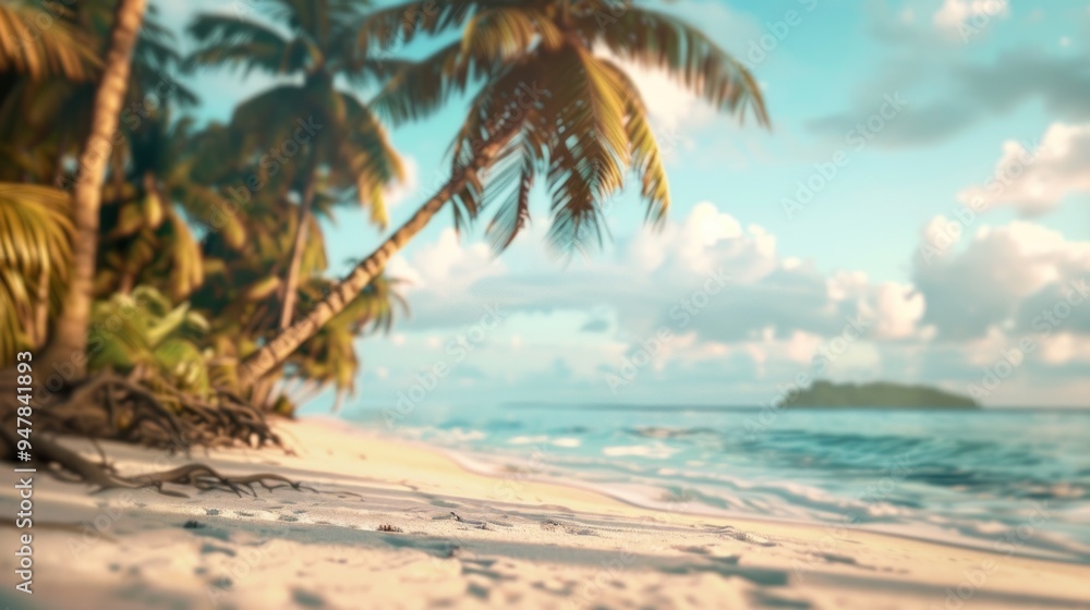 Fototapeta premium Tropical Paradise Beach