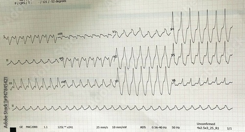 Atrial fibrillation in Wolff-Parkinson-White syndrome, WPW is a short PR interval and a “delta wave