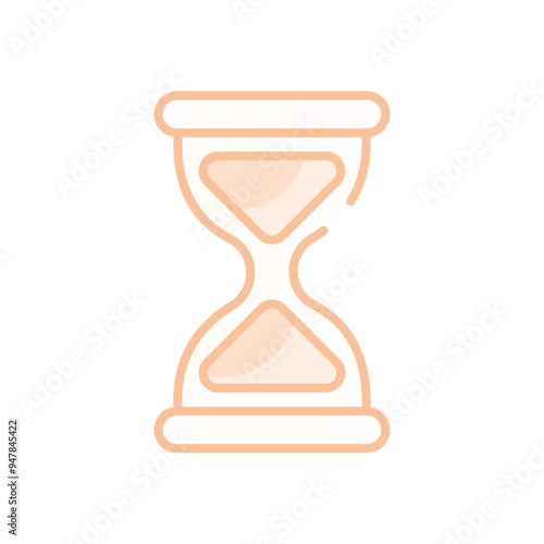 Hourglass vector icon