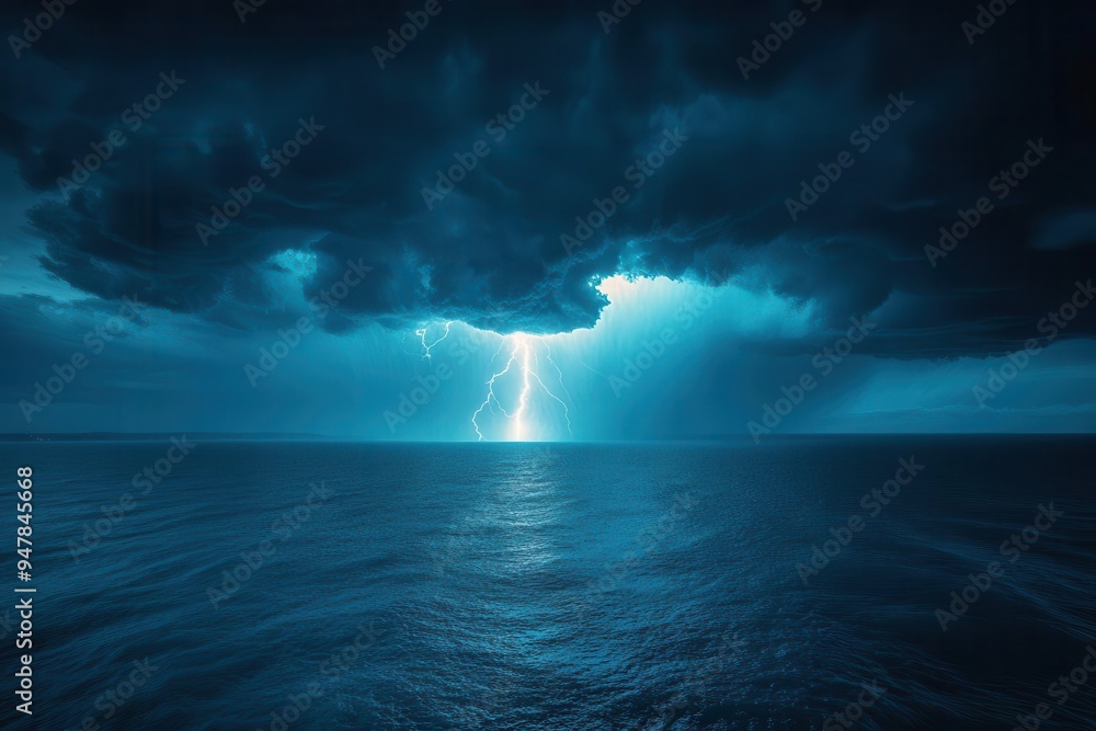 dramatic lightning strike illuminating stormy sky raw power of nature unleashed dramatic lightning strike illuminating stormy sky raw power of nature unleashed
