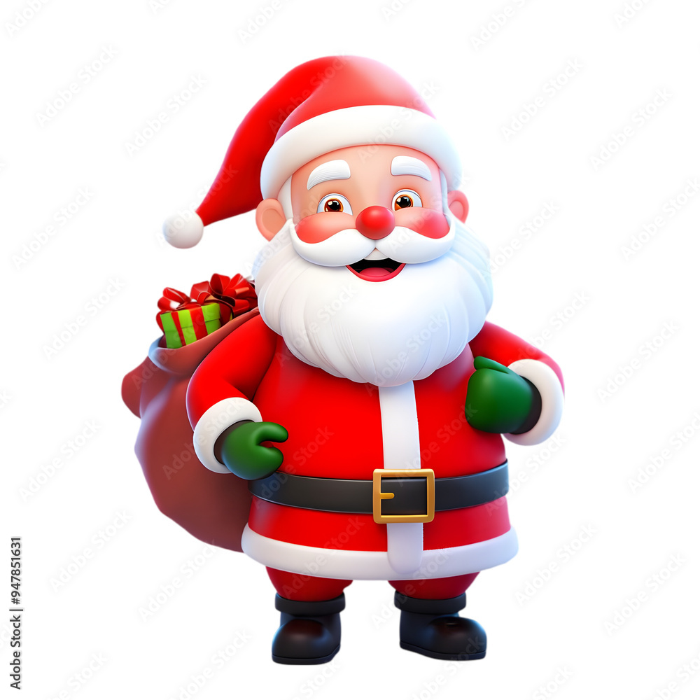 Santa Claus cartoon character Santa Claus cartoon character