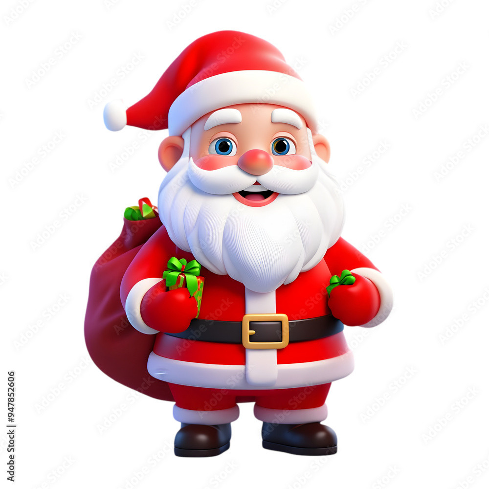 Santa Claus cartoon character Santa Claus cartoon character