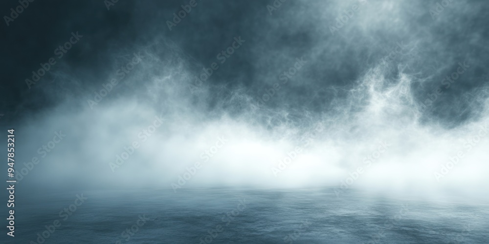 A subtle fog background with light, wispy fog drifting over a muted, shadowy surface. A subtle fog background with light, wispy fog drifting over a muted, shadowy surface.