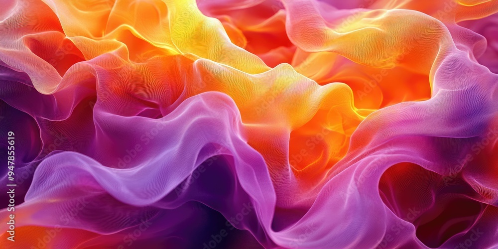 Obraz premium Abstract Swirling Colors