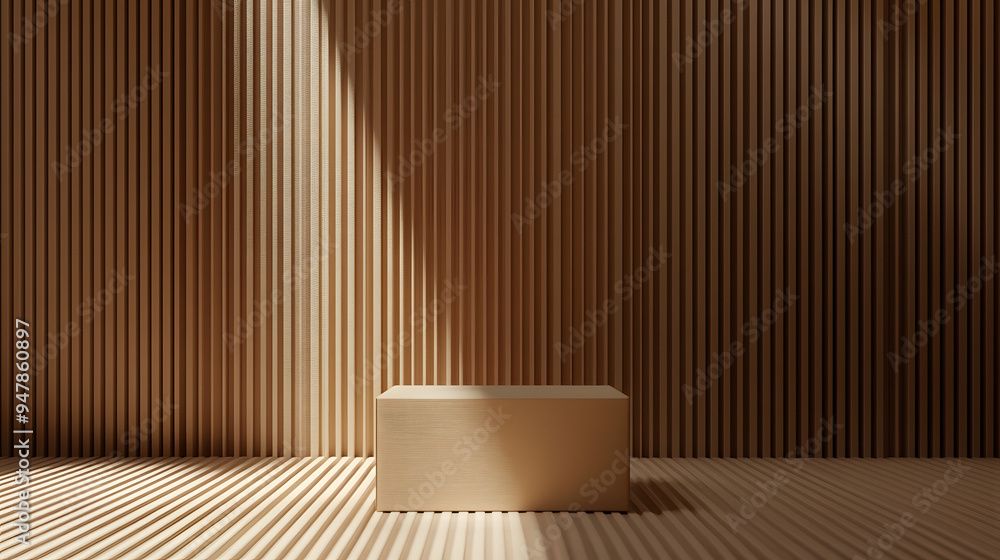 Empty Cardboard Box Interior Background with Vertical Corrugated Lines, Highlighting the Simple and Functional Design, Ideal for Representing Themes of Packaging, Storage, and Minimalism in Clean and Empty Cardboard Box Interior Background with Vertical Corrugated Lines, Highlighting the Simple and Functional Design, Ideal for Representing Themes of Packaging, Storage, and Minimalism in Clean and
