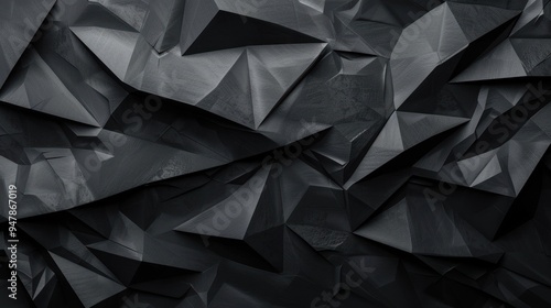 Abstract black a jagged rough surface pattern background